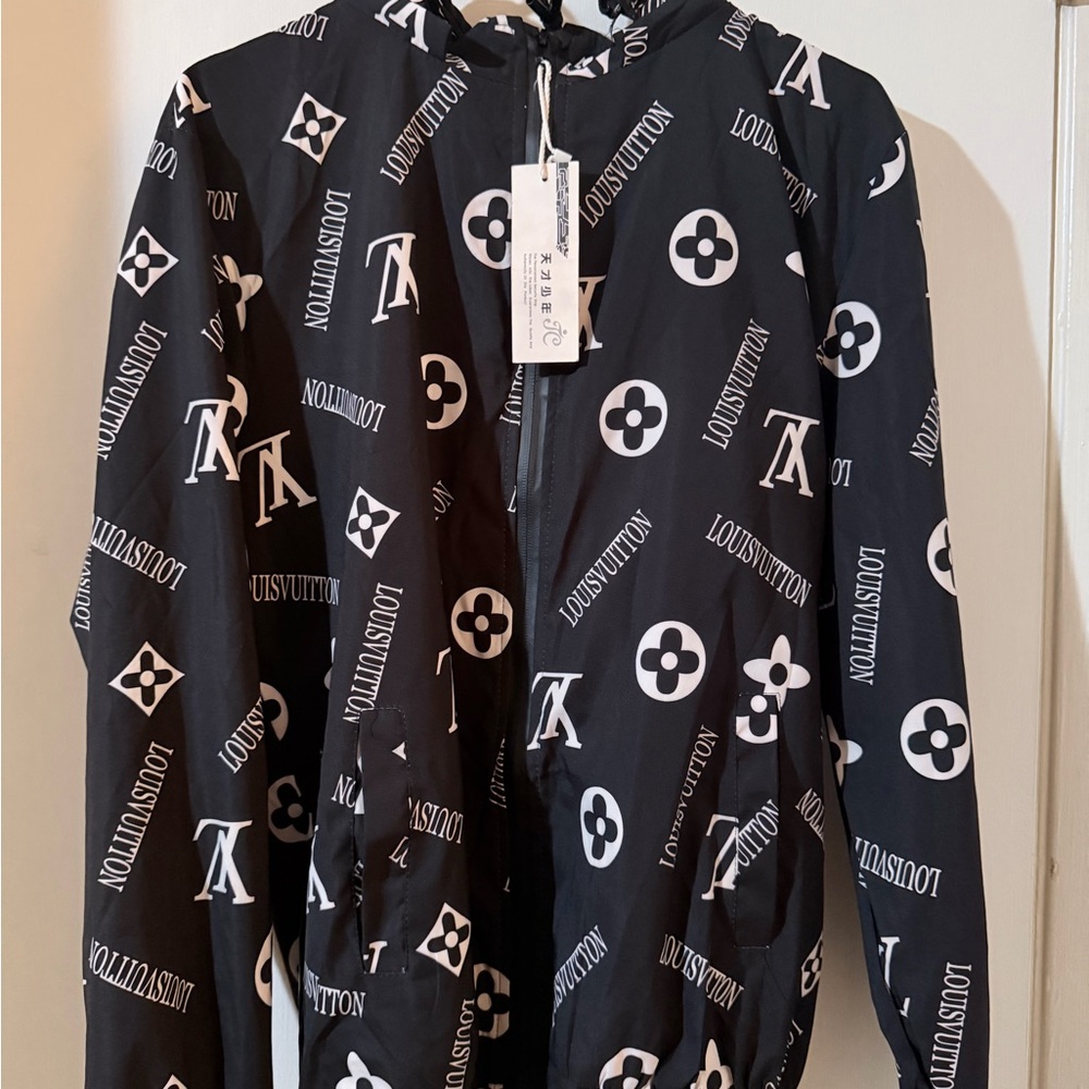 Louis Vuitton Monogram Black and White Jacket